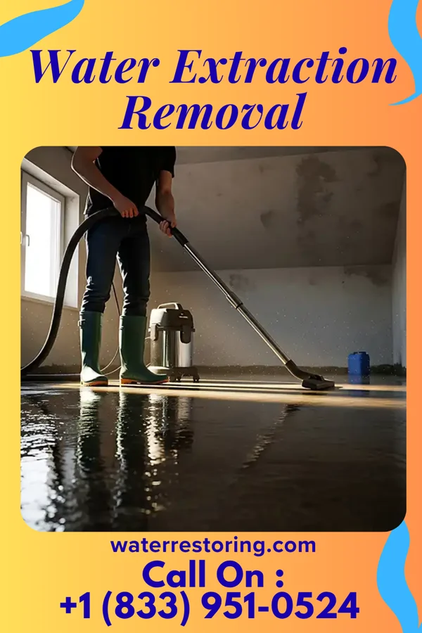 Water Extraction Removal in Bazine, KS